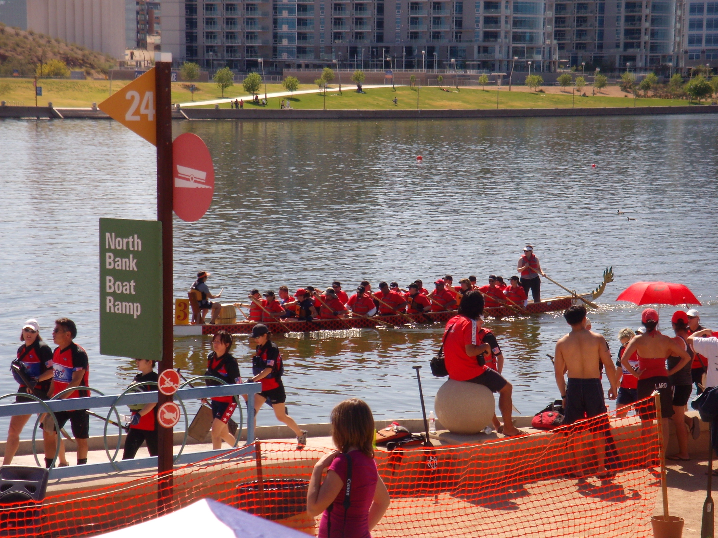 Seeing Red! Mayo paddlers prepare to give it their all!