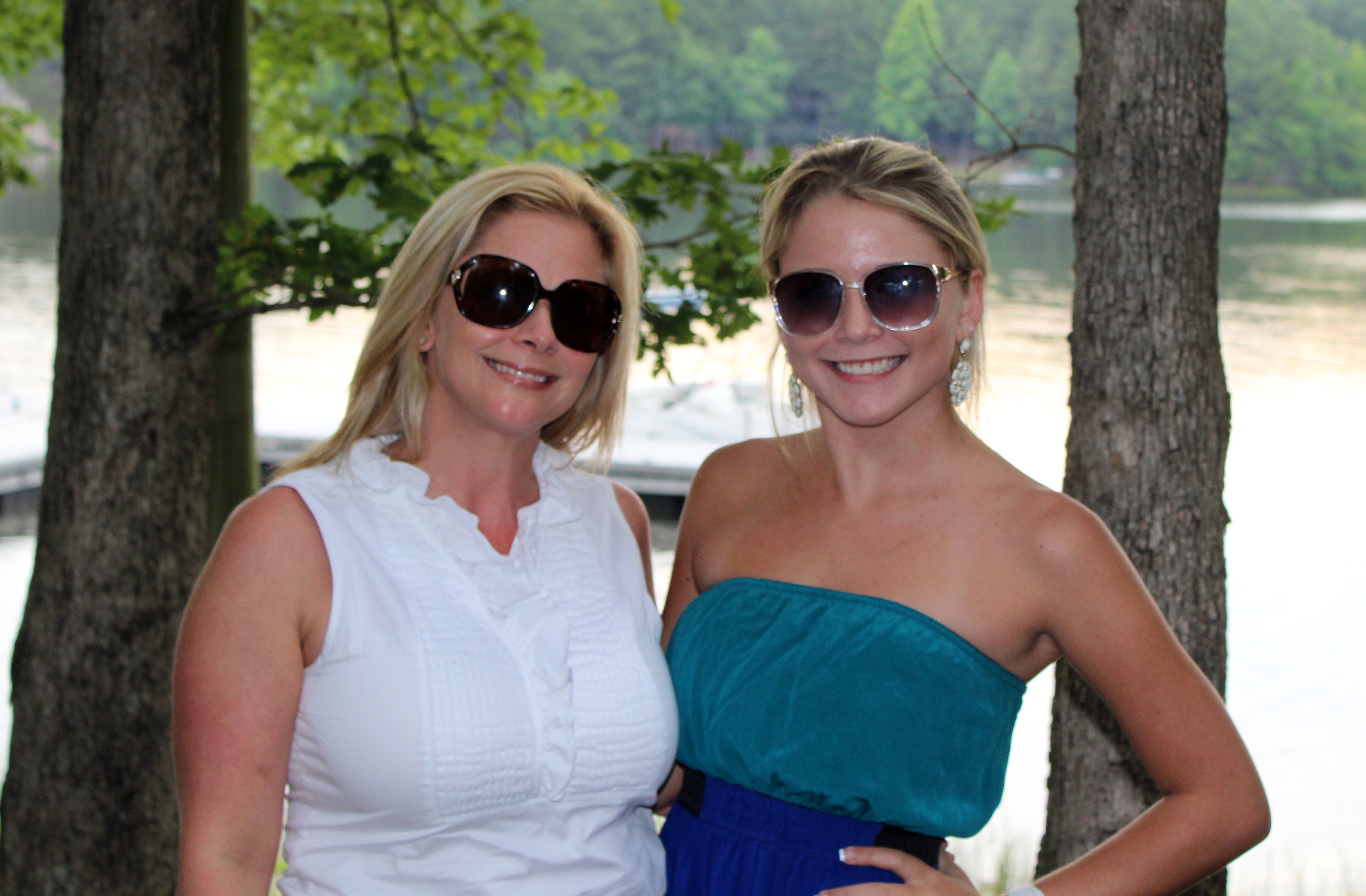 Anna and her daughter, Taylor, vacationing last summer in Mount Eagle, TN.