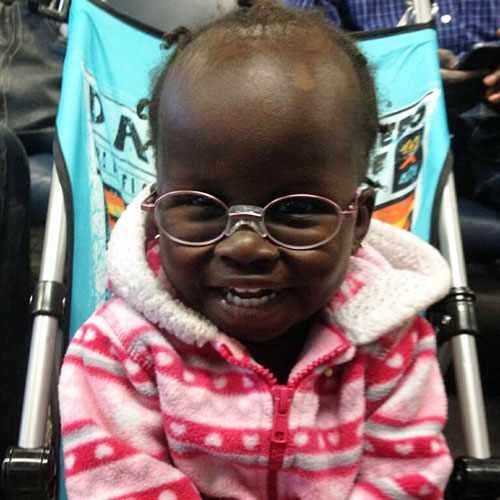 With the help of Mayo Clinic and Hands for Humanity, Aisha has a repaired heart, new glasses and  hope for the future. 
