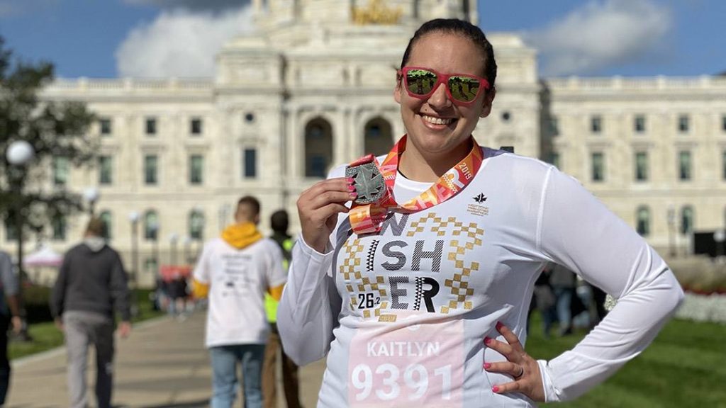 After a decade of running 5Ks, 10Ks and half-marathons, pain was keeping Kaitlyn Johnson from the sport she loved. Though she feared her running days were over, a comprehensive treatment plan developed by Mayo Clinic Sports Medicine allowed Kaitlyn to get back to running and achieve one of her biggest personal goals.